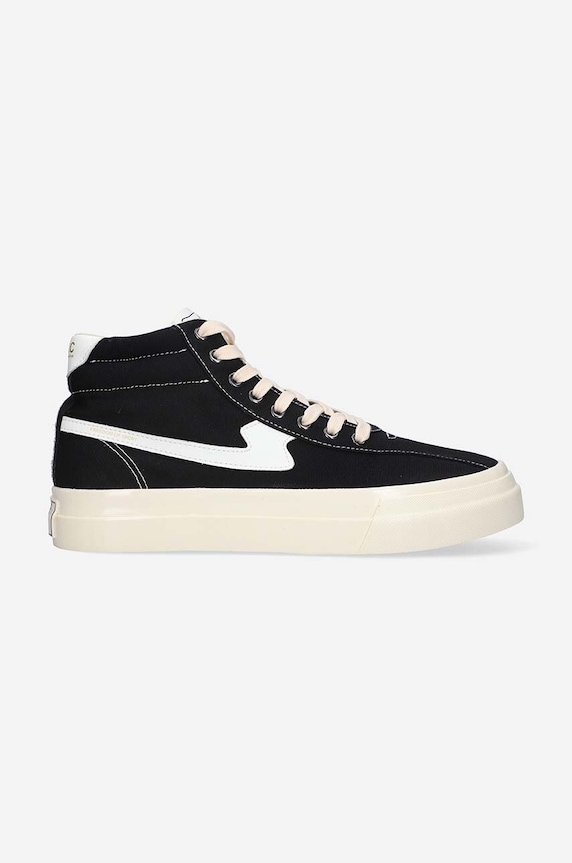 Tenisky S.W.C Varden S-Strike Canvas YA08012 BLKWHT plochá čierna YA08012