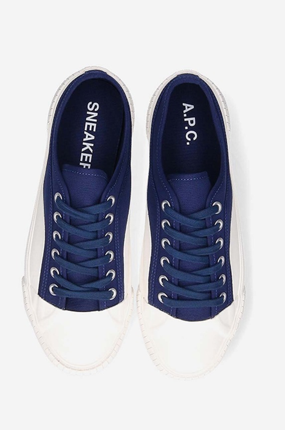 Tenisice A.P.C. Iggy Basse mornarsko plava COEYS.M56106