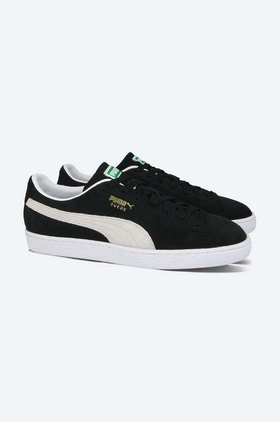 Puma sneakersy zamszowe Classic XXI czarny 374915.01