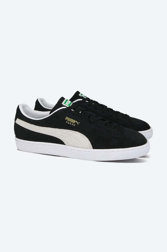 Puma sneakersy zamszowe Classic XXI czarny 374915.01