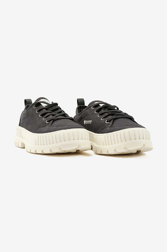 Πάνινα παπούτσια Palladium Pallashock Lo Organic 2 78569.008.M μαύρο AA00
