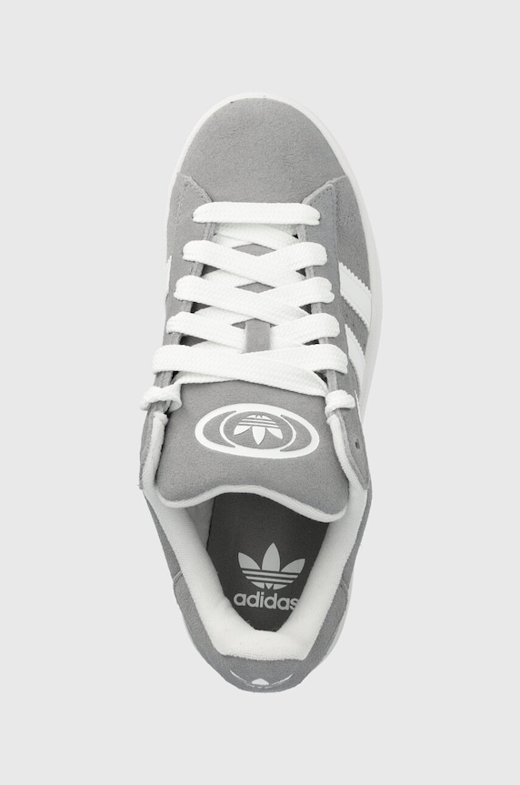 adidas Originals velúr sportcipő Campus0s szürke HQ6507