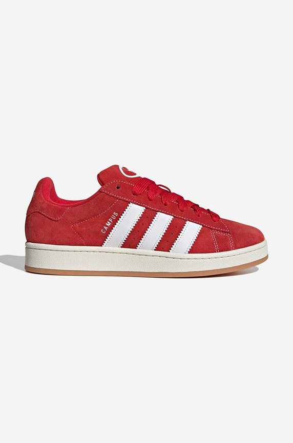 Замшевые кроссовки adidas Originals Campus 00S плоская красный H03474