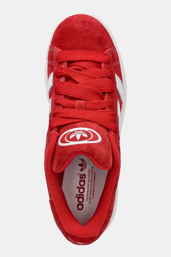 Замшевые кроссовки adidas Originals Campus 00S H03474 красный
