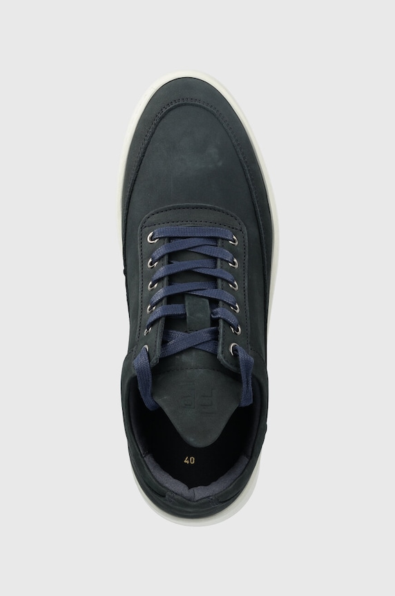 Filling Pieces suede sneakers Low Top Ripple Nubuck navy 25122842001