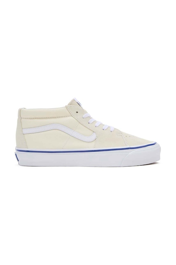 Vans tenisi Premium Standards Sk8-Mid Reissue 83 plată bej VN000CQQOFW1