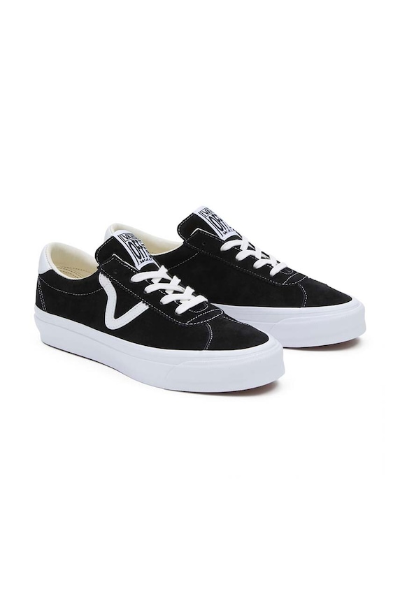 Vans Sport 73 LX Pig Suede Black/ White VN000CR1BA21 nero SS24