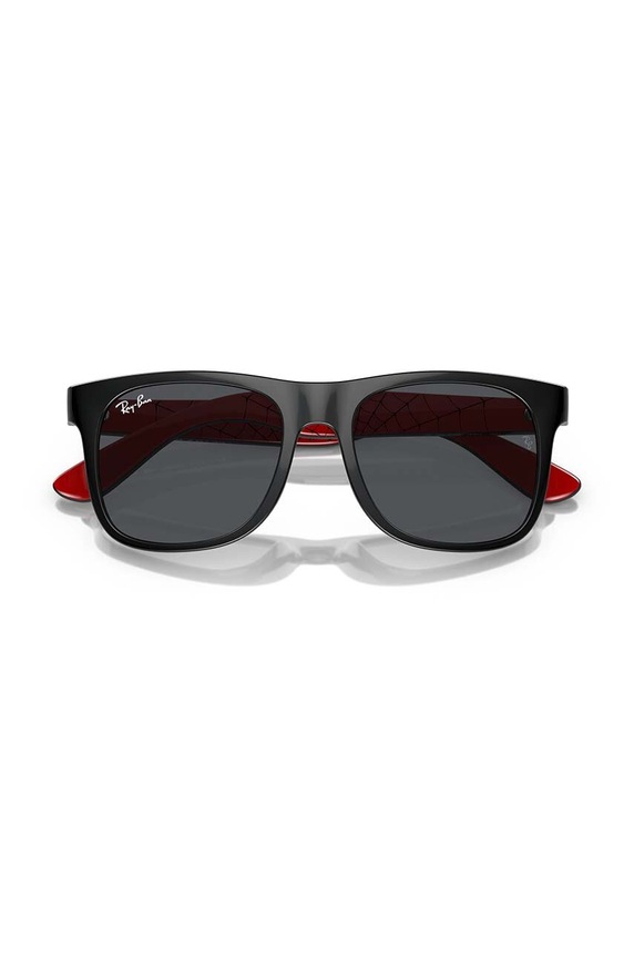 Ray-Ban okulary przeciwsłoneczne dziecięce JUNIOR JUSTIN 0RJ9069S.B czarny