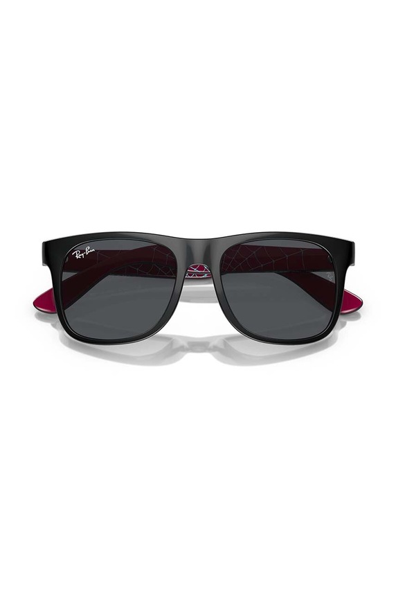 Ray-Ban okulary przeciwsłoneczne dziecięce JUNIOR JUSTIN 0RJ9069S.B czarny