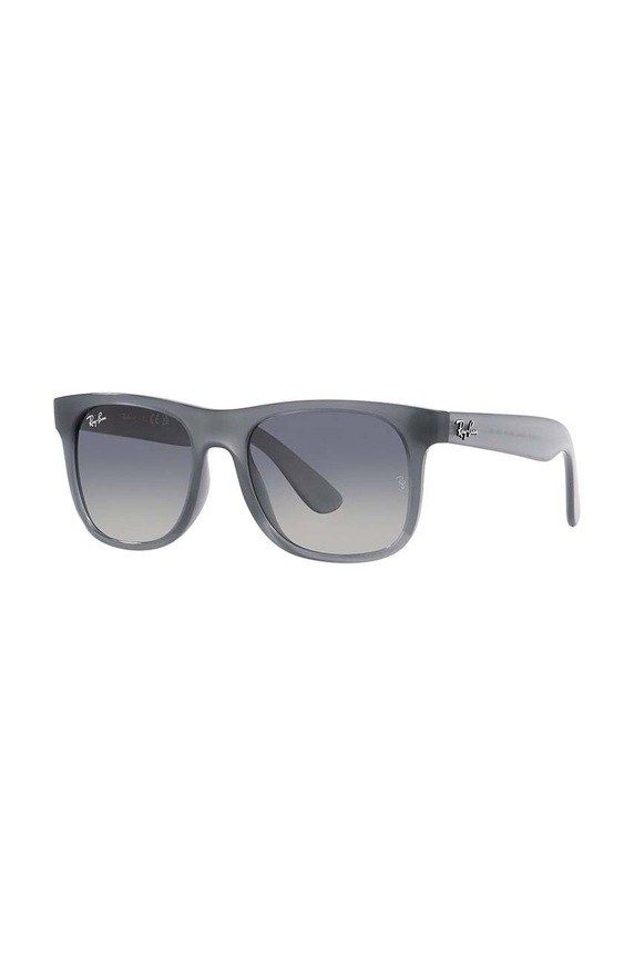 Ray-Ban okulary przeciwsłoneczne dziecięce JUNIOR JUSTIN niebieski 0RJ9069S.B.PPYH