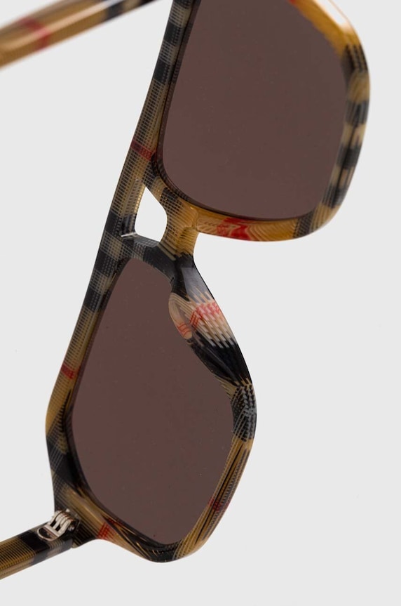 Burberry okulary przeciwsłoneczne pilotki dziecięce beżowy 0JB4340