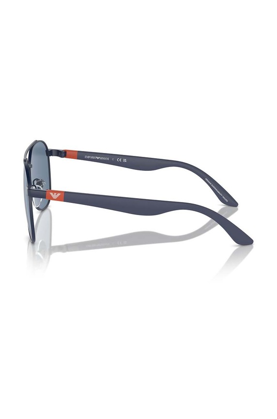 Chłopiec Emporio Armani okulary przeciwsłoneczne dziecięce 0EK2001 granatowy