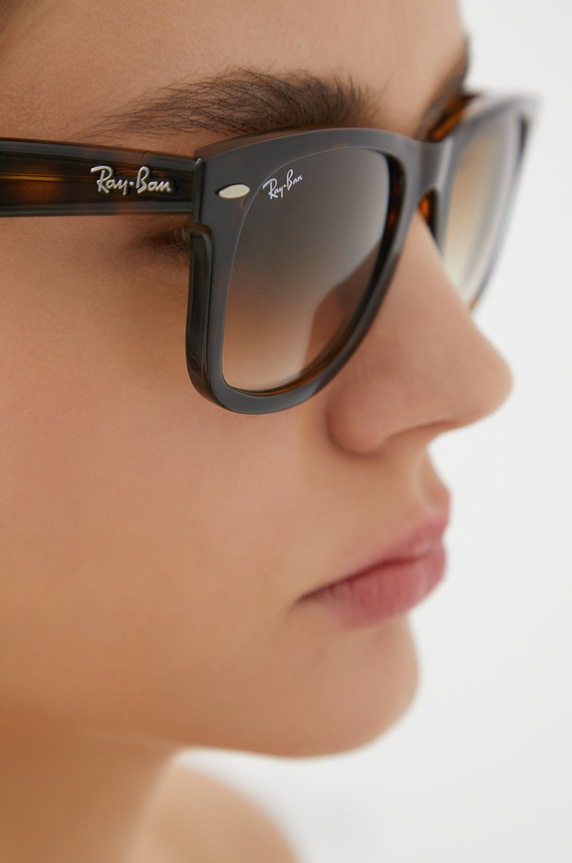 Ray-Ban - Szemüveg WAYFARER 0RB4340.50.710.51 barna