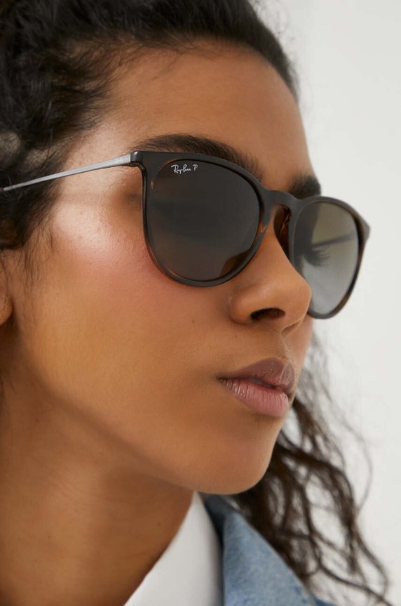 Ray-Ban - Ochelari Erika 0RB4171.710TS.54 maro