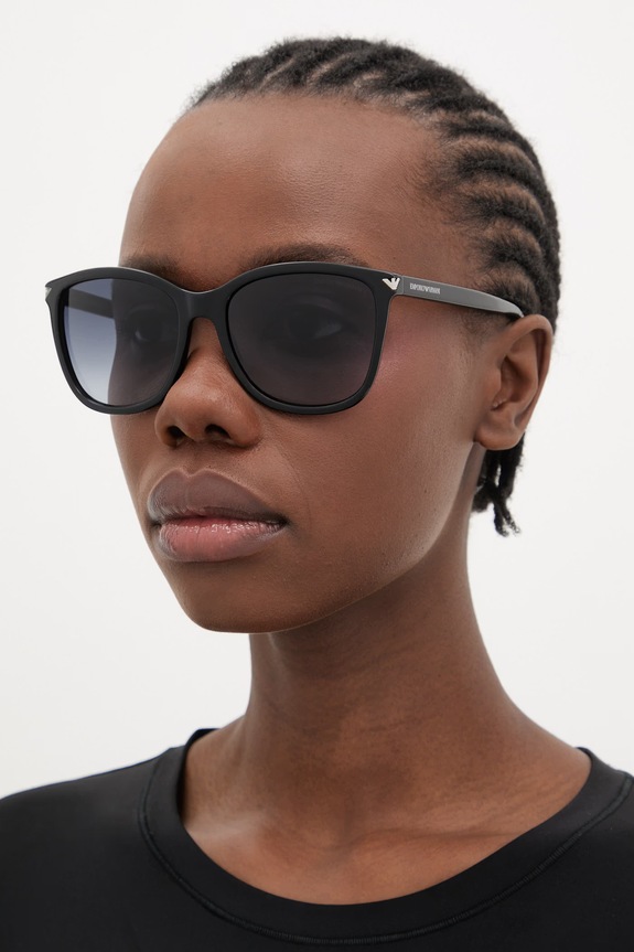 Emporio Armani - Ochelari negru 0EA4060.50178G56
