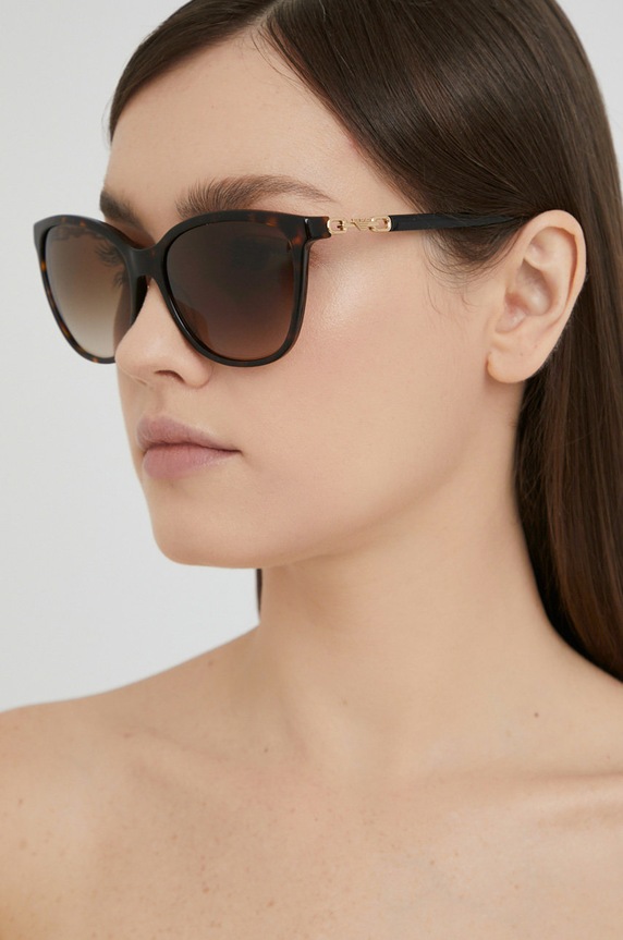 Emporio Armani occhiali da sole marrone 0EA4173