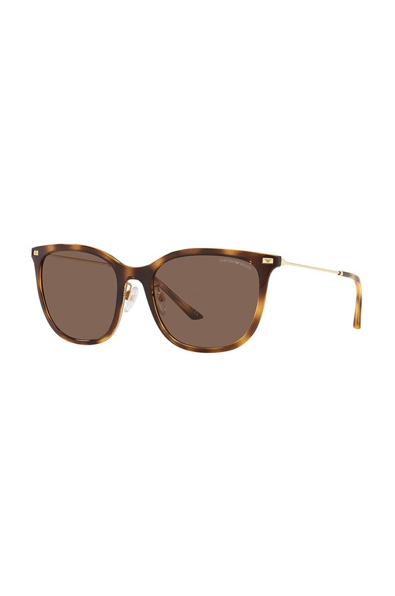 Emporio Armani okulary przeciwsłoneczne 0EA4181 brązowy 0EA4181