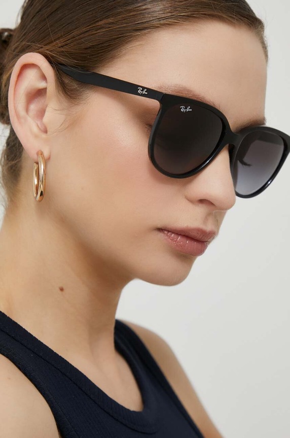 Ray-Ban ochelari de soare negru 0RB4378