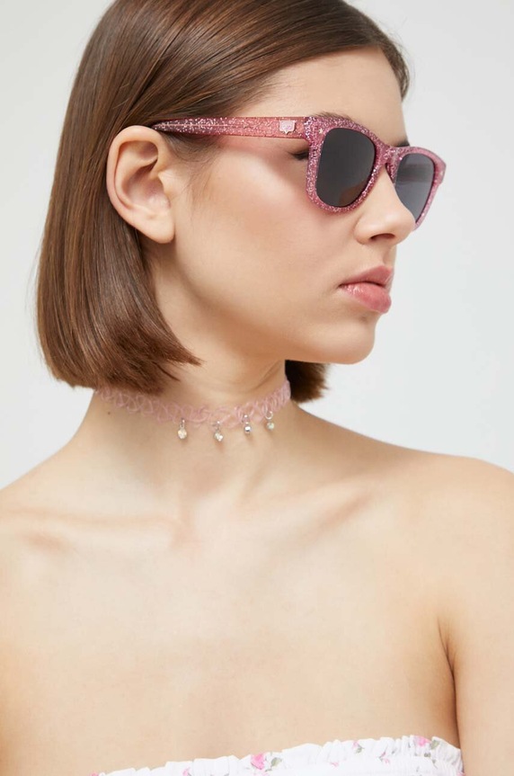 Sluneční brýle Chiara Ferragni geometrické růžová CF.1006/S