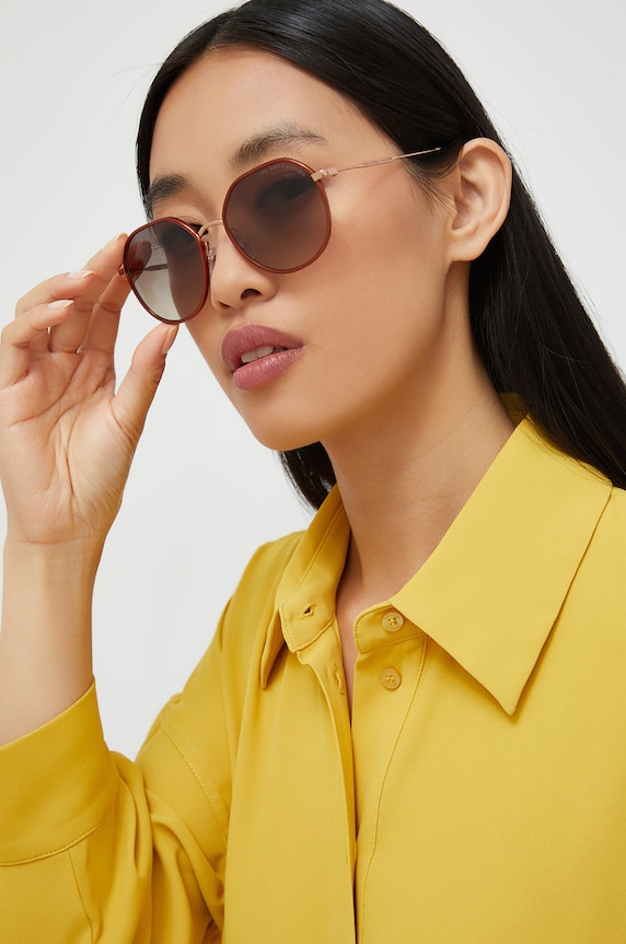 Sluneční brýle Marc Jacobs transparentní oranžová MARC.506/S