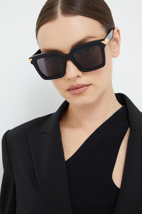 Bottega Veneta ochelari de soare BV1005S negru