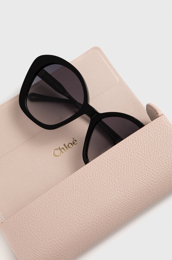 Slnečné okuliare Chloé čierna CH0081S