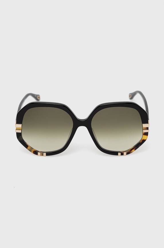 Akcesoria Chloé okulary przeciwsłoneczne CH0105S zielony