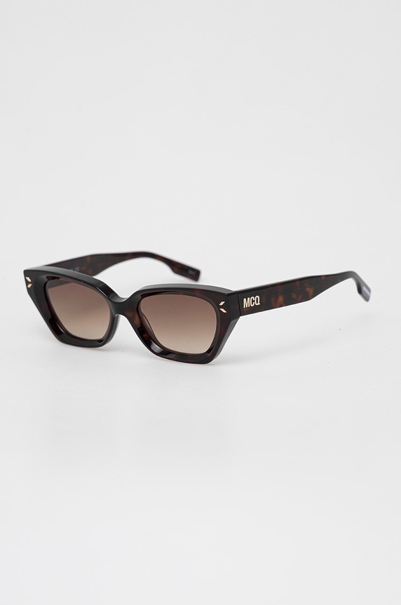 MCQ okulary przeciwsłoneczne MQ0345S brązowy AA00