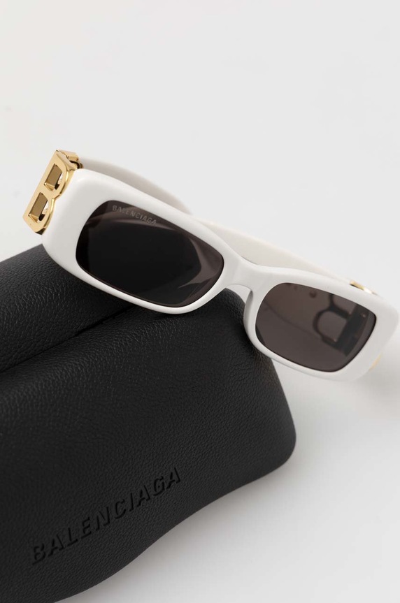 Sluneční brýle Balenciaga bílá BB0096S