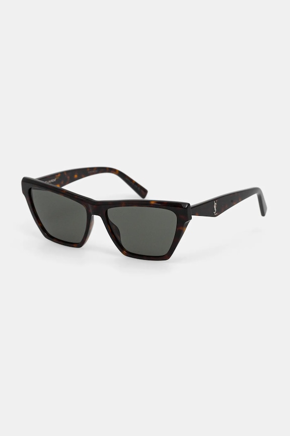 Saint Laurent okulary przeciwsłoneczne SL.M103 brązowy AA00