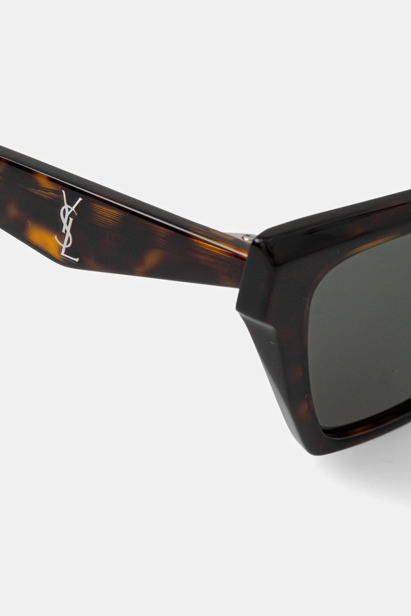 Saint Laurent okulary przeciwsłoneczne SL.M103 brązowy