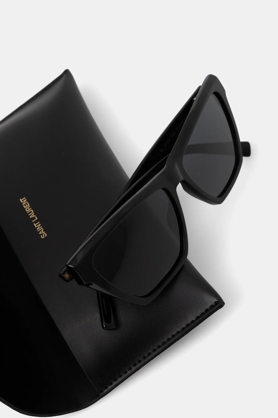 Saint Laurent ochelari de soare negru SL.M103
