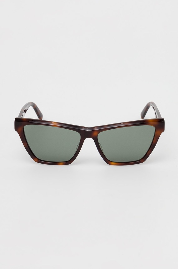 Saint Laurent okulary przeciwsłoneczne SL.M103 brązowy AA00