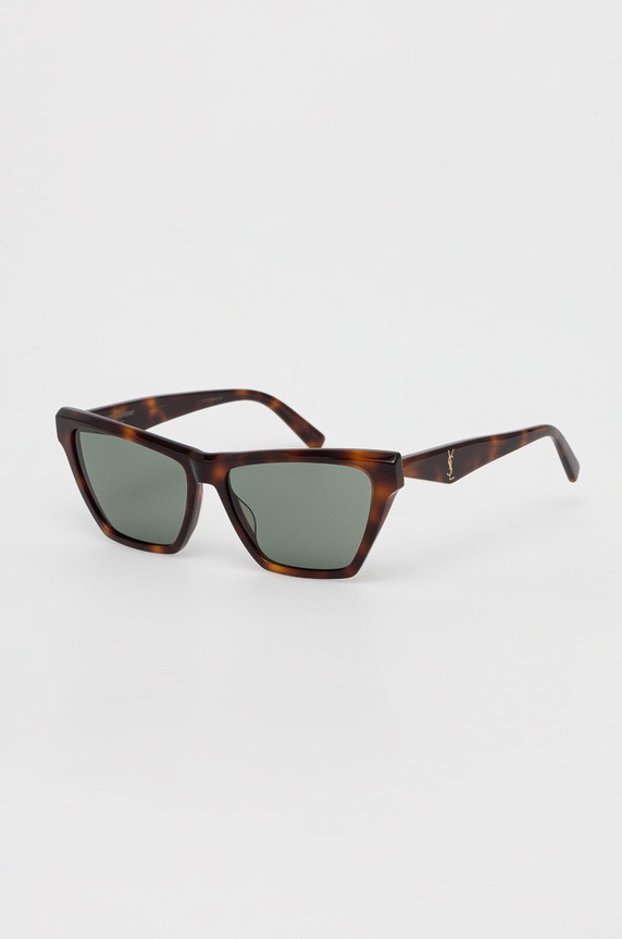 Akcesoria Saint Laurent okulary przeciwsłoneczne SL.M103 brązowy
