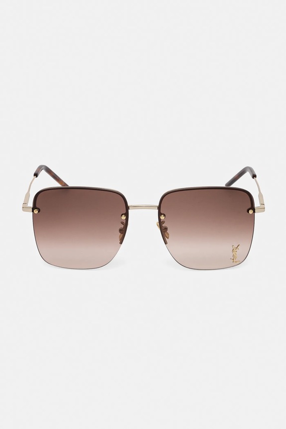 Akcesoria Saint Laurent okulary przeciwsłoneczne SL.312.M złoty