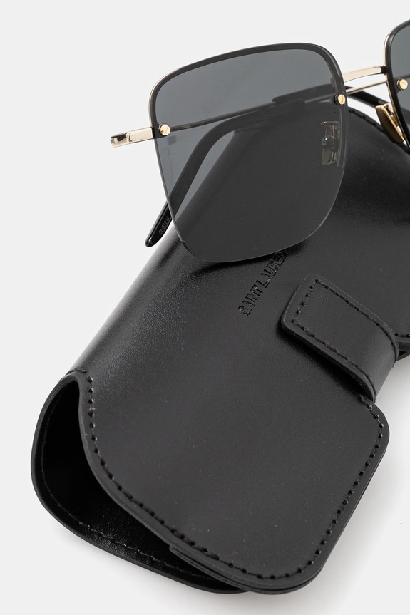 Sunčane naočale Saint Laurent zlatna SL.312.M