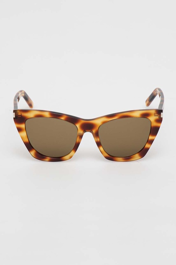 Akcesoria Saint Laurent okulary przeciwsłoneczne KATE SL.214.KATE beżowy