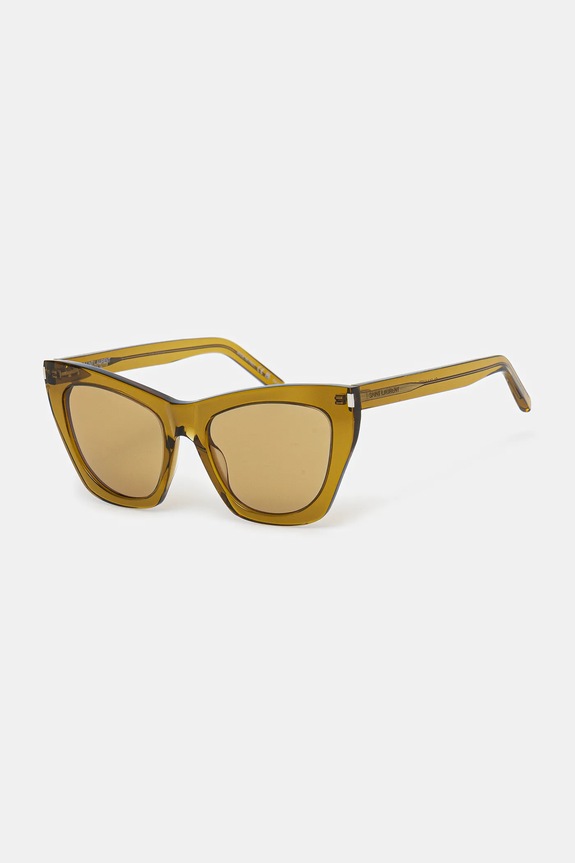 Saint Laurent okulary przeciwsłoneczne KATE gradientowa brązowy SL.214.KATE