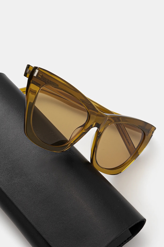 Akcesoria Saint Laurent okulary przeciwsłoneczne KATE SL.214.KATE brązowy