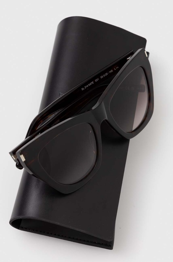 Saint Laurent okulary przeciwsłoneczne KATE SL.214.KATE brązowy