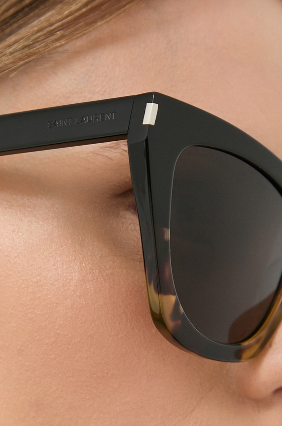 Saint Laurent okulary przeciwsłoneczne KATE SL.214.KATE brązowy