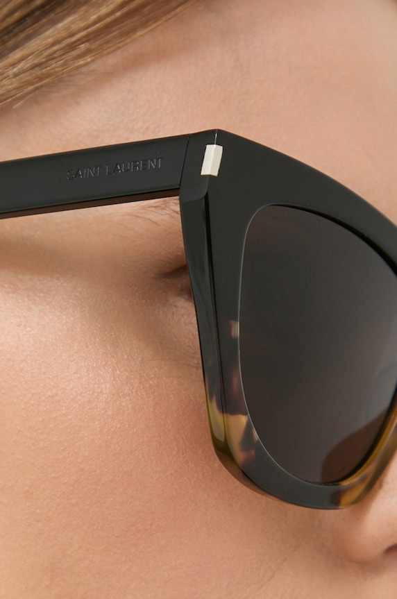 Saint Laurent okulary przeciwsłoneczne KATE SL.214.KATE brązowy
