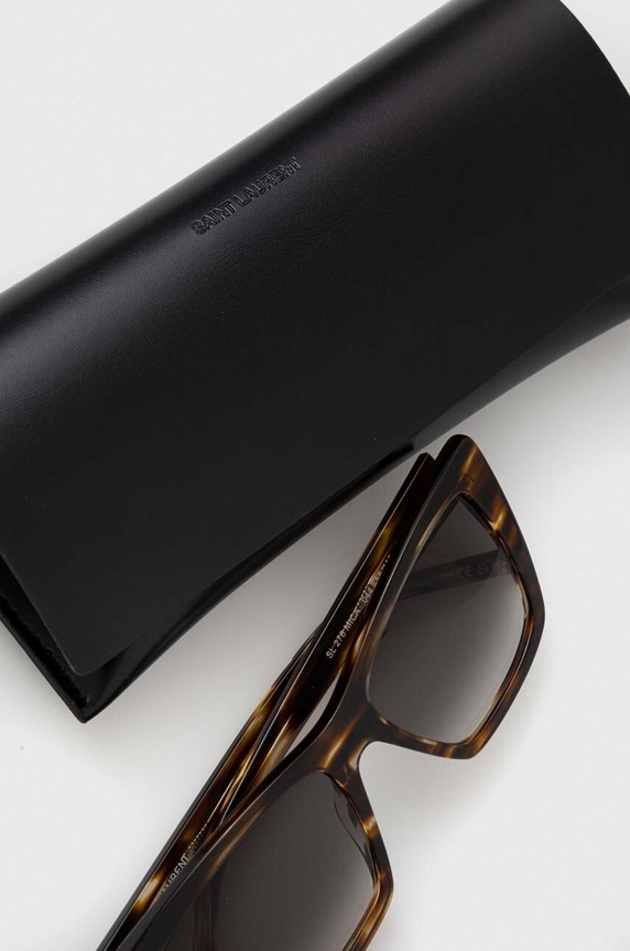 Γυαλιά ηλίου Saint Laurent SL.276.MICA καφέ