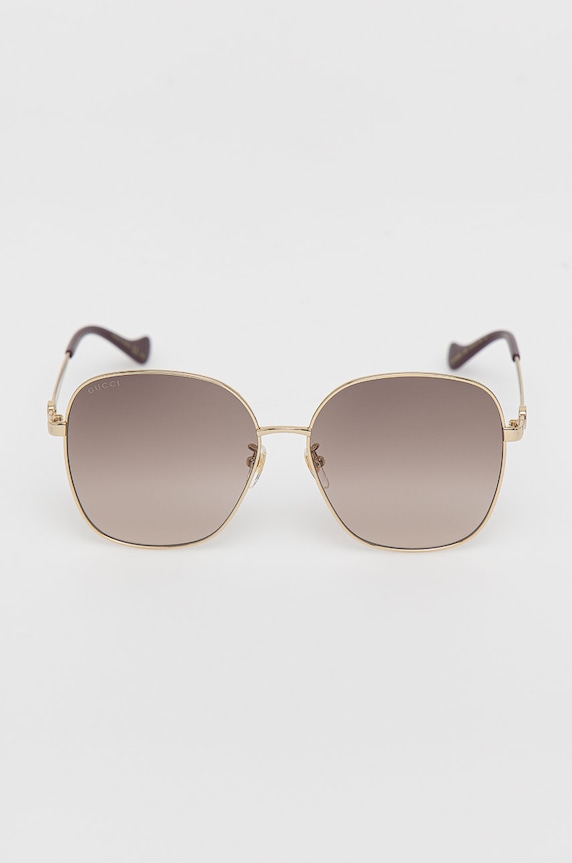 Doplňky Sluneční brýle Gucci GG1089SA zlatá