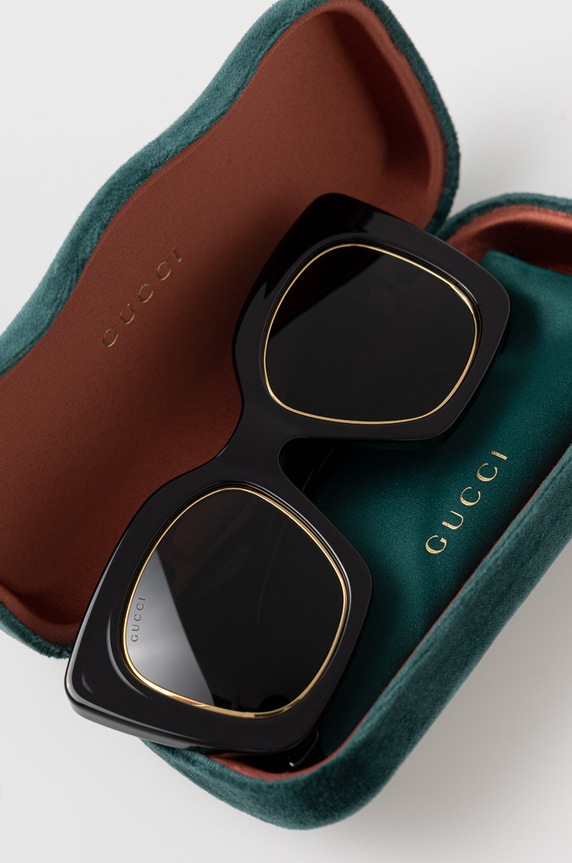 Gucci okulary przeciwsłoneczne czarny GG1151S
