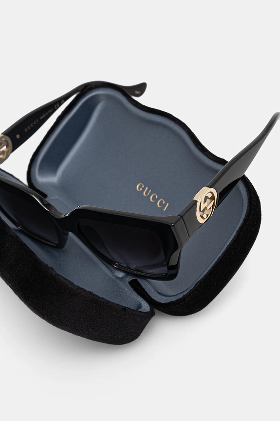 Gucci okulary przeciwsłoneczne GG1023S czarny