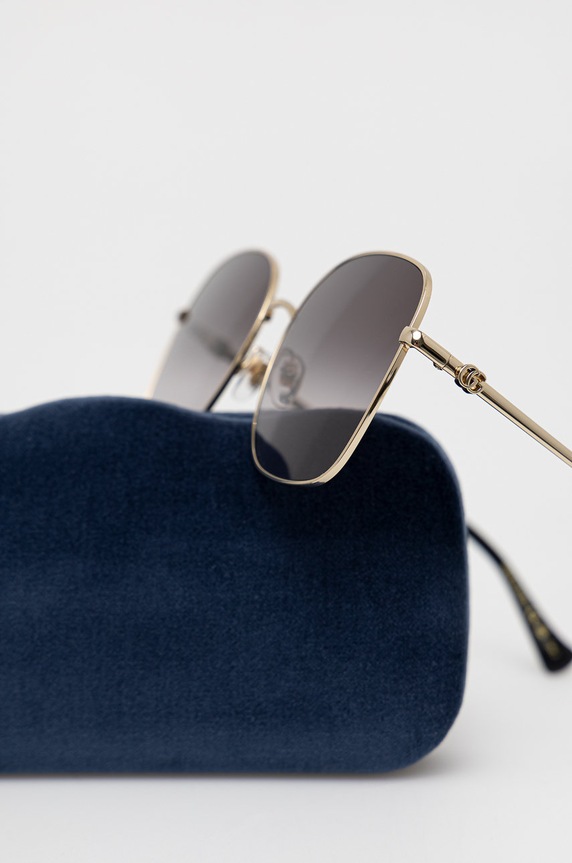 Slnečné okuliare Gucci zlatá GG1143S