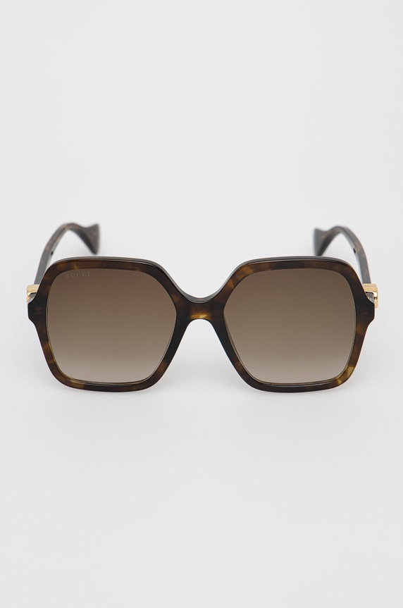 Doplňky Sluneční brýle Gucci GG1072S hnědá