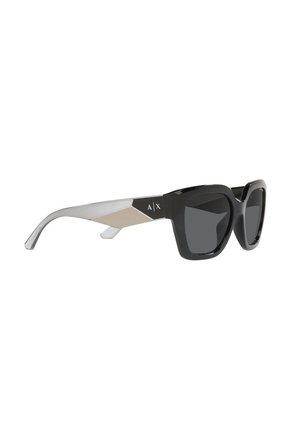 Armani Exchange okulary przeciwsłoneczne damskie czarny 0AX4125SU