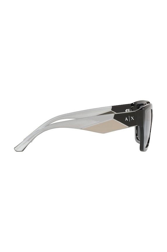 Armani Exchange okulary przeciwsłoneczne damskie 0AX4125SU czarny